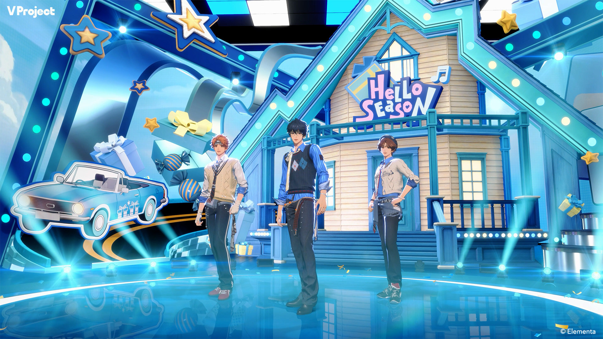 V Project Key Visual