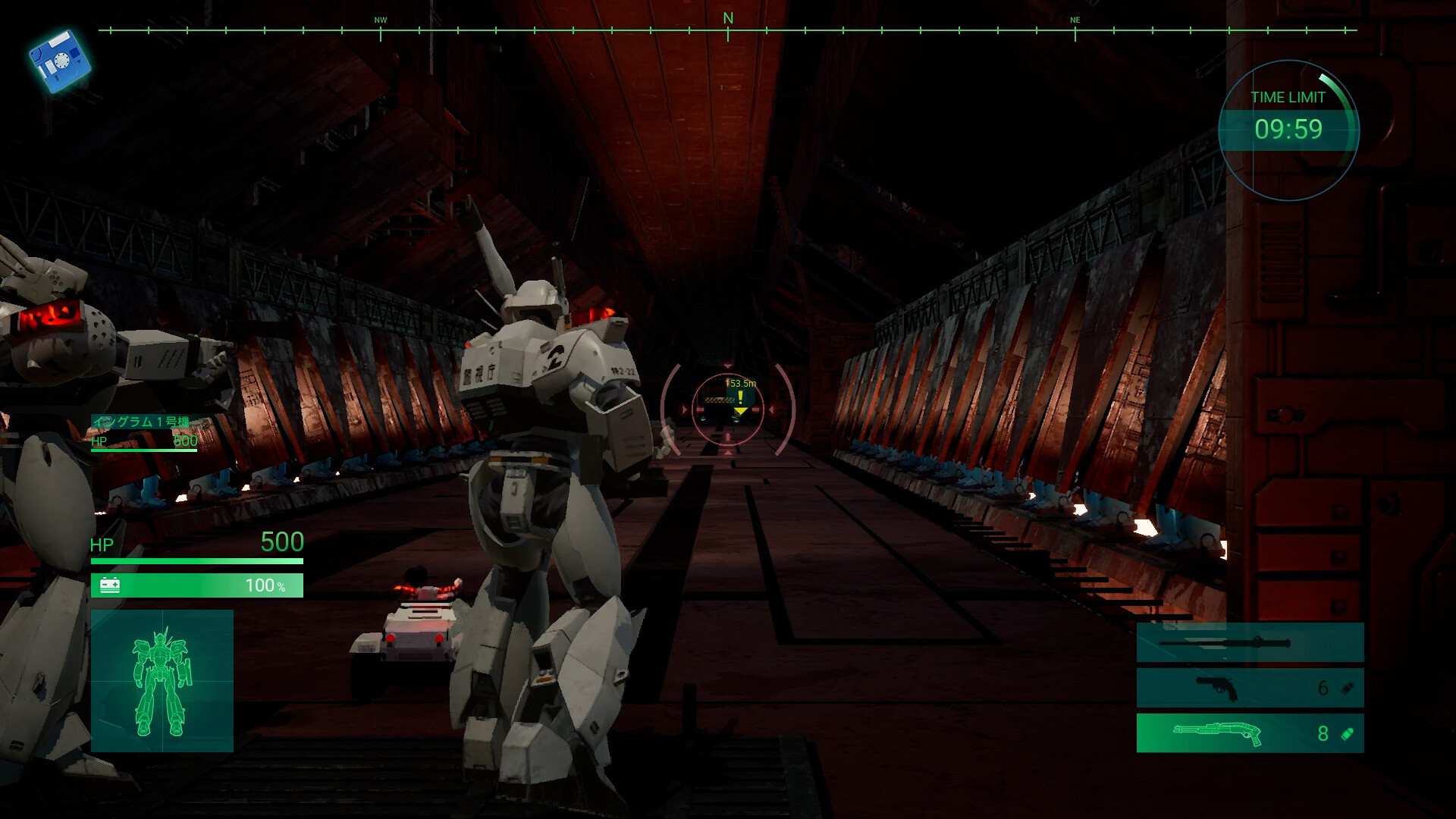 PATLABOR The Case Files Screenshot